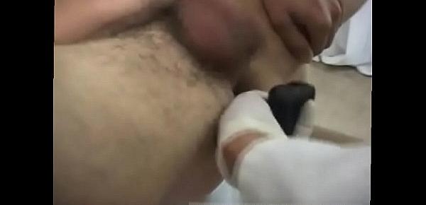  Doctor examining boys penis video gay Hearing the latex snap against